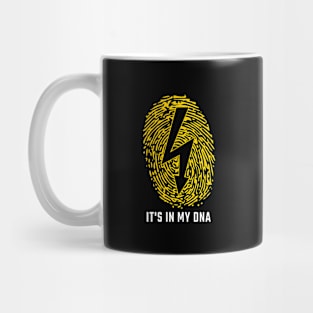 Funny Electrician it's in My DNA Mug